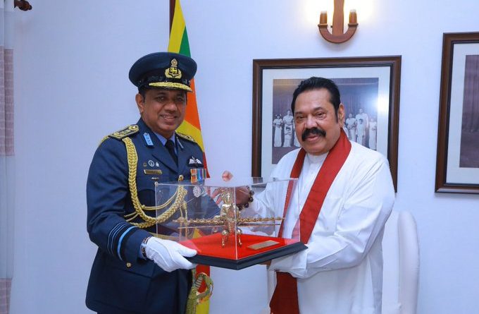 නව ගුවන් හමුදාපතිතුමා අග්‍රාමාත්‍යතුමා හමුවෙයි
